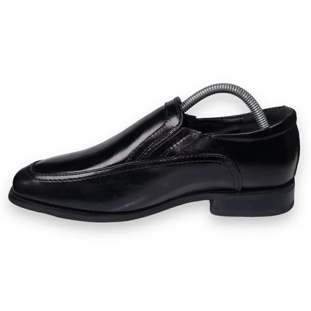 Stacy Adams Felton‎ Square Toe Dress Loafers Black 20113-001 Men's 8M